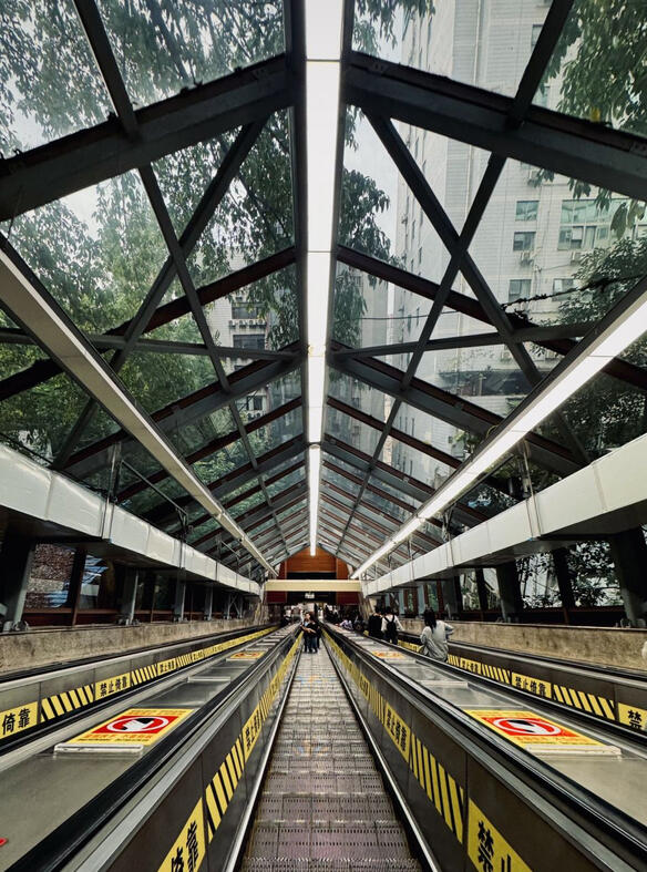 The Longest Escalator